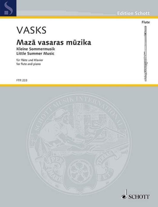 Vasks - Little Summer Music Flute/Piano
