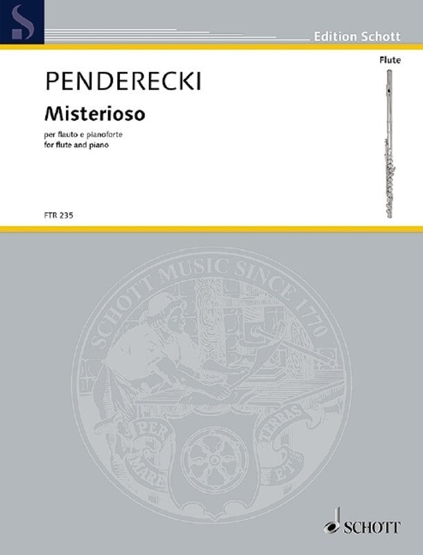 Penderecki - Misterioso For Flute/Piano