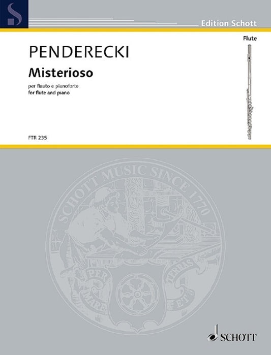 Penderecki - Misterioso For Flute/Piano