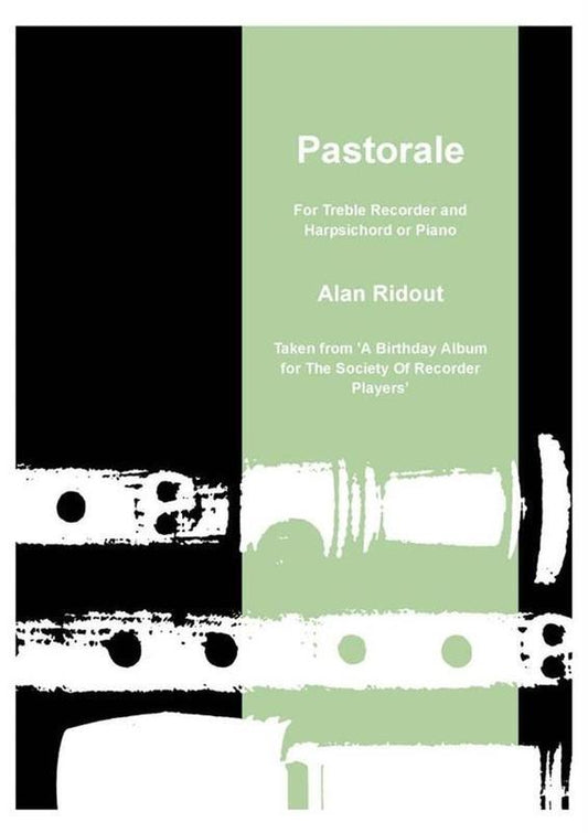 Ridout - Pastorale For Treble Recorder/Piano