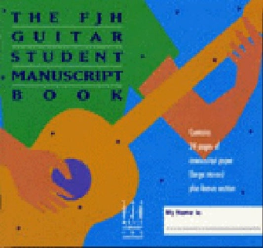 Guitar Student Manuscript Bk Gtr
