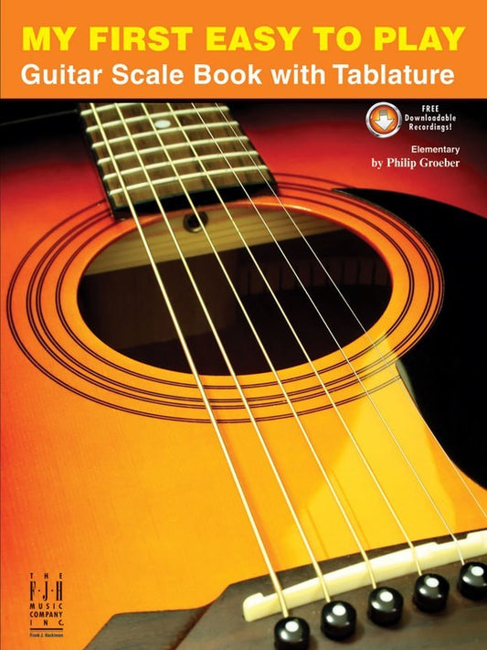 My First Easy To Play Guitar Scale Book Tab Bk/Ola