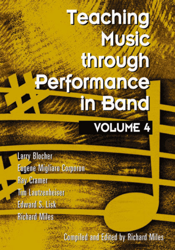 Teaching Music Through Perf Band Bk V4
