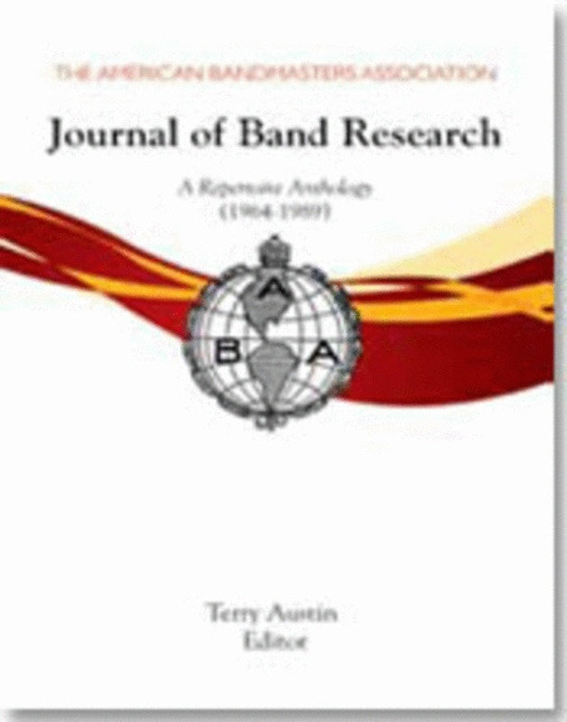 Journal Of Band Research Repertoire Anthology