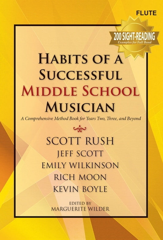 Habits Successful Middle School Flute