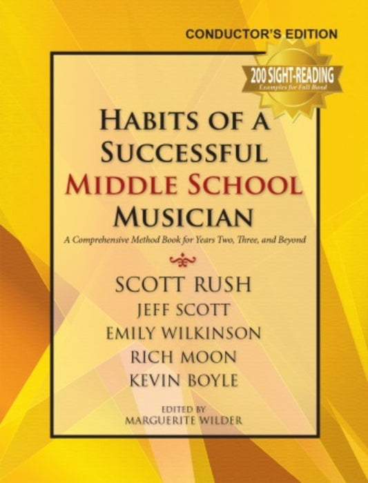 Habits Successful Middle School Score Book