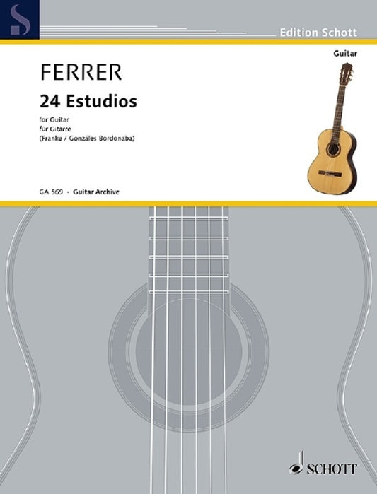 Ferrer - 24 Estudios For Guitar