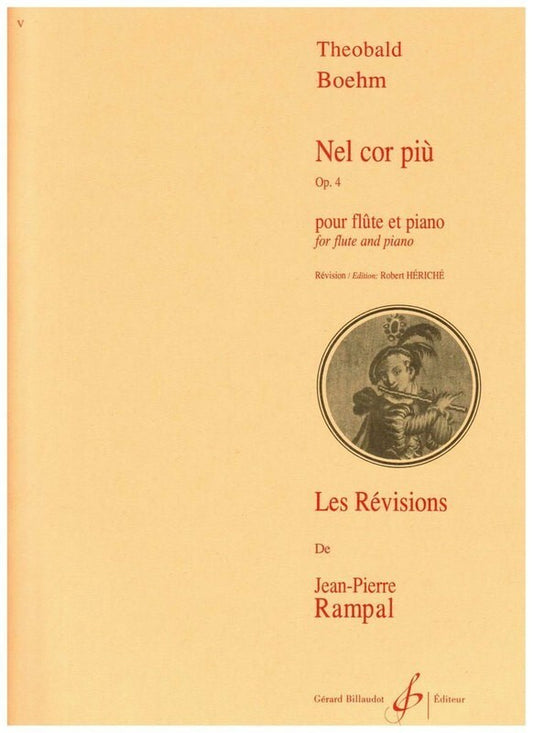 Boehm - Nel Cor Piu Op 4 Flute/Piano