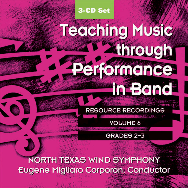 Teaching Music Through Perf Band Cd V6 Gr 2 & 3