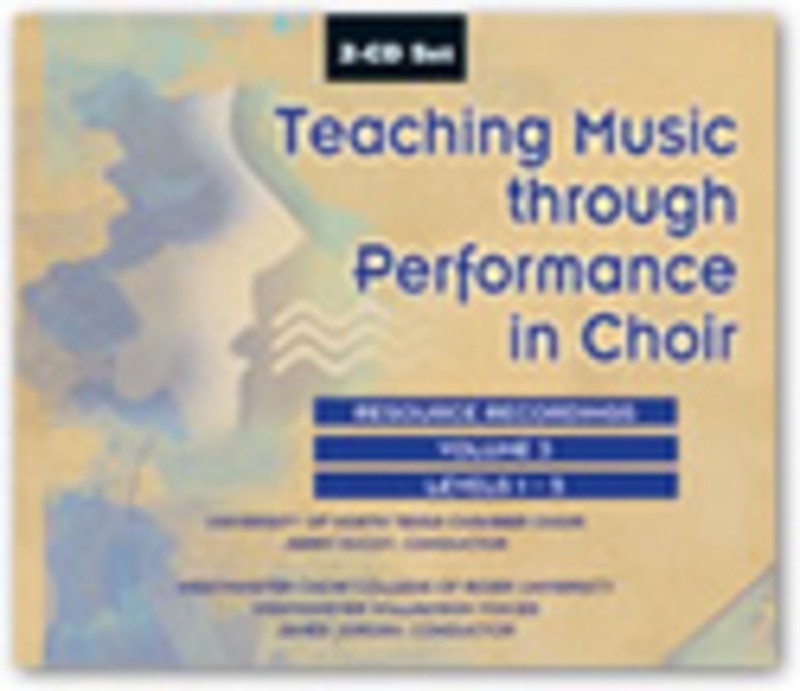 Teaching Music Through Perf Choir Volume 3 2 Cd Set