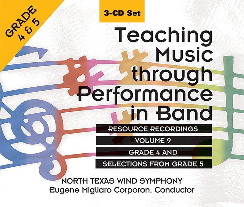 Teaching Music Through Perf Band Cd V9 Gr 4 & 5