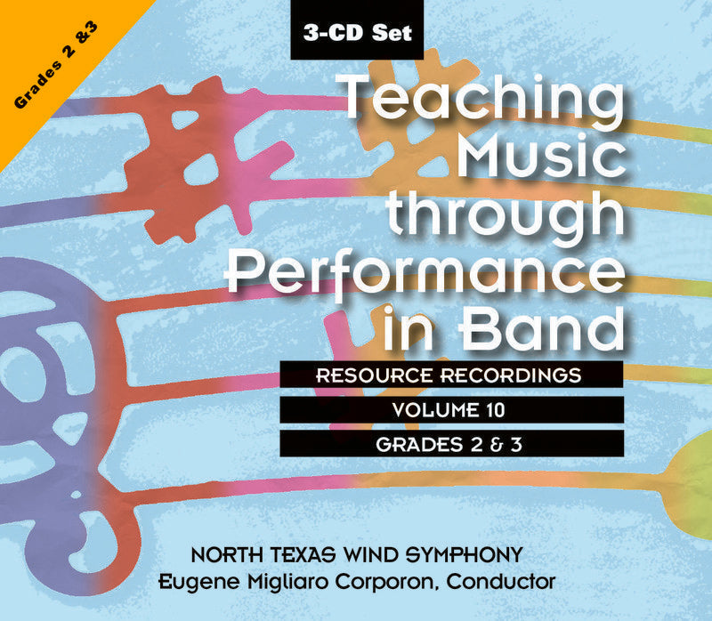 Teaching Music Through Perf Band Cd V10 Gr 2 & 3