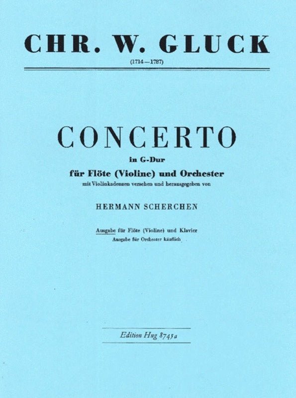 Concerto G Fl/Pno