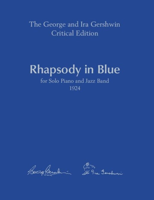Rhapsody In Blue For Solo Pianojazz Band 2 Piano Score
