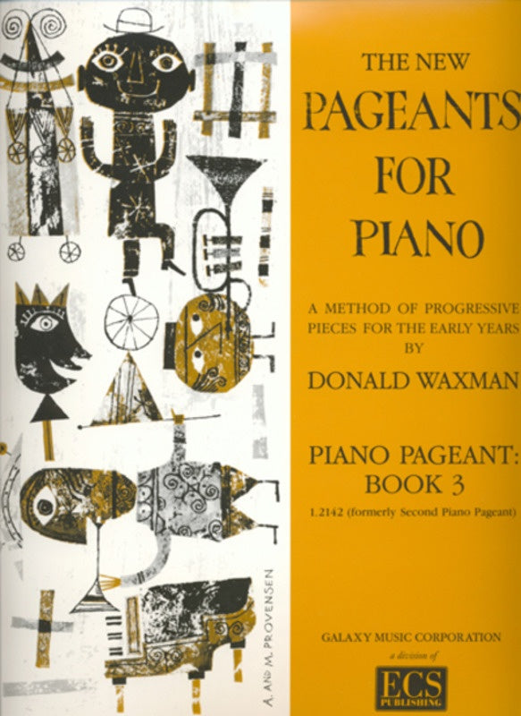 Waxman - The New Pageants For Piano Bk 3