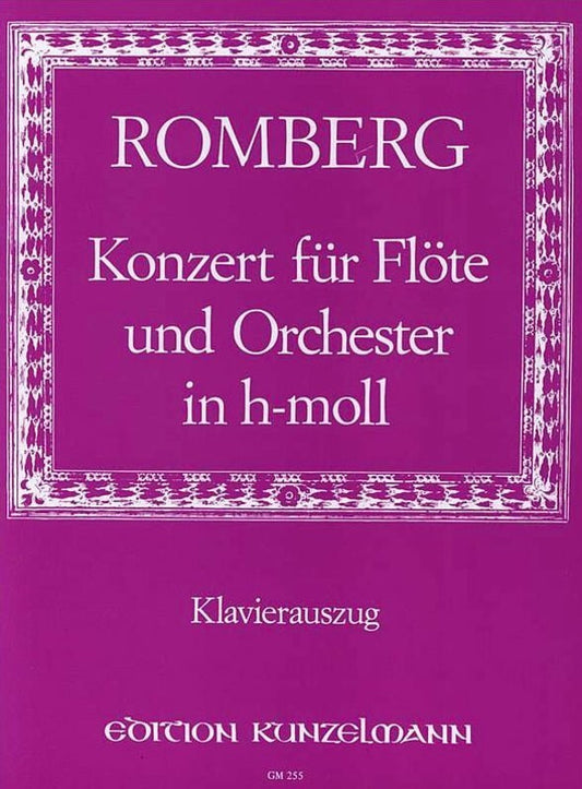 Romberg - Concerto B Minor Op 30 For Flute/Piano