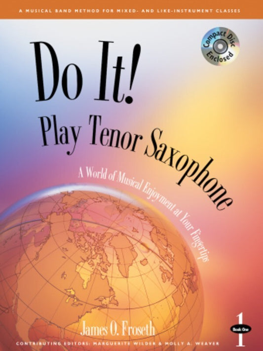Do It Play Tenor Sax Bk 1 Bk/Cd