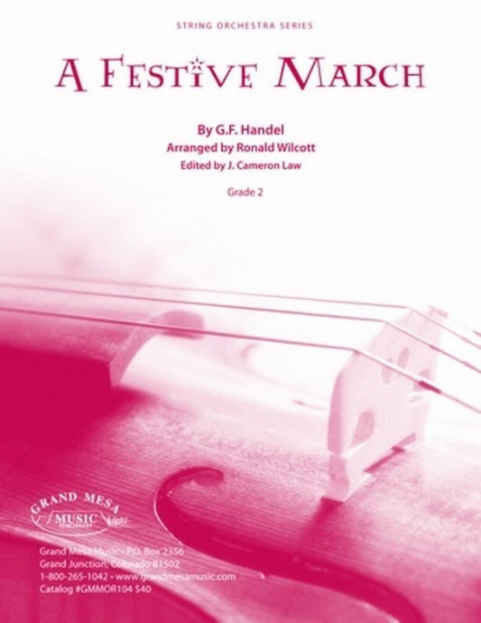 A Festive March So2 Score