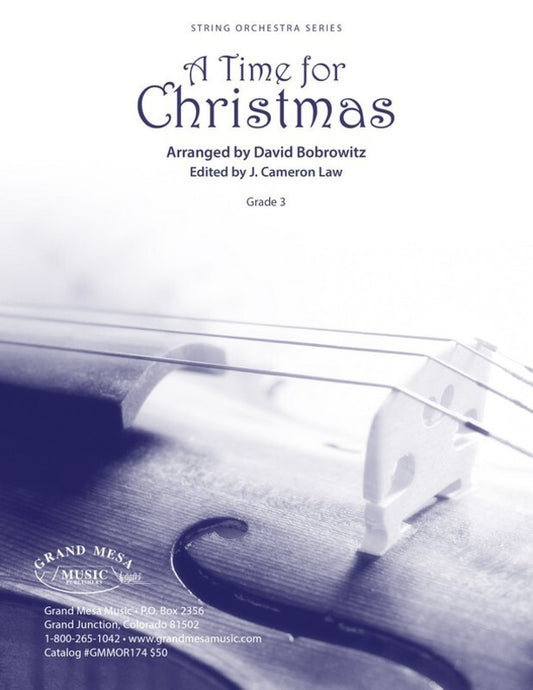 A Time For Christmas - String Orchestra Level 3 Score/Parts