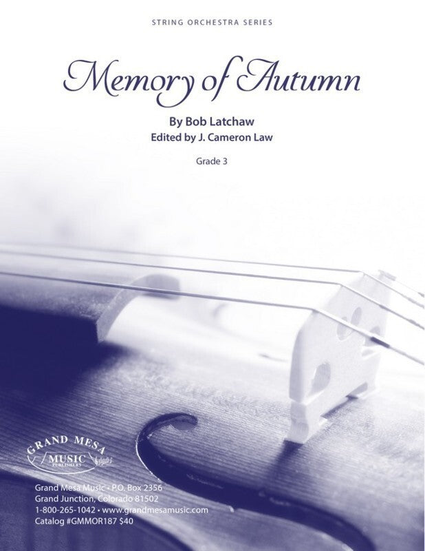 Memory Of Autumn So3 Sc/Pts