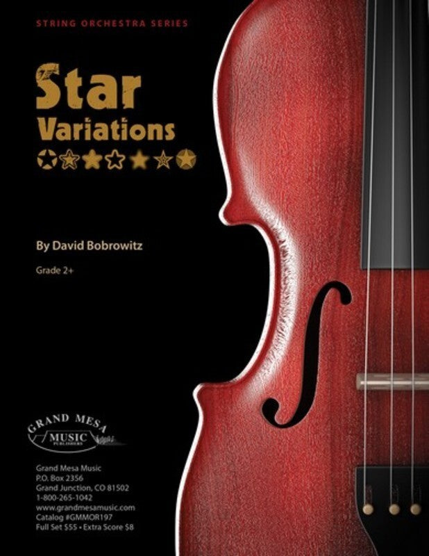 Star Variations So2.5 Score / Parts – Music2u.com.au