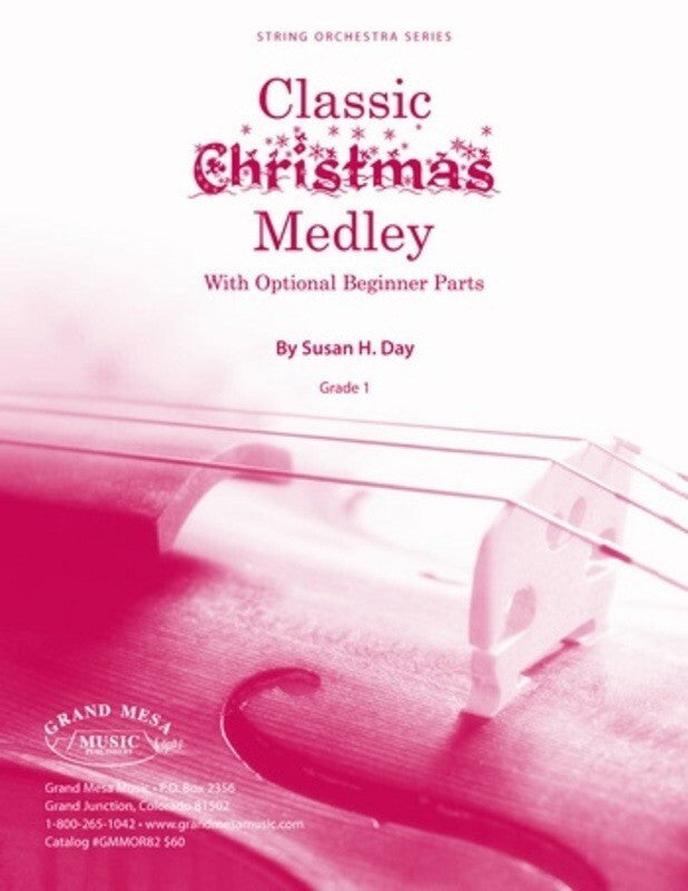 Classic Christmas Medley String Orchestra Level 1 Score Music2u Au