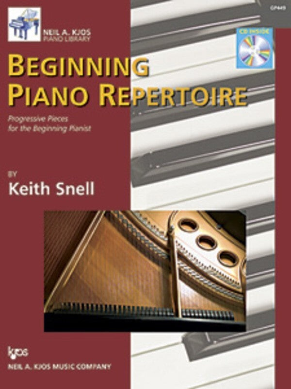 Beginning Piano Repertoire Bk/Cd
