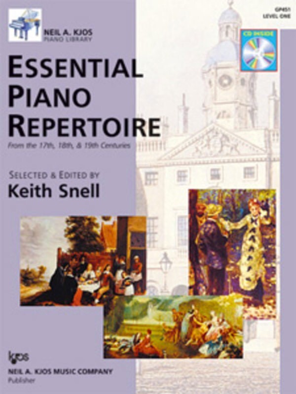 Essential Piano Rep Lev 1 Bk/Cd 17/18/19Th Centu