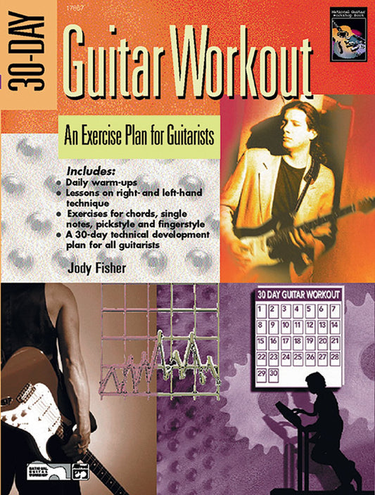 30 Day Guitar Workout Book/Dvd