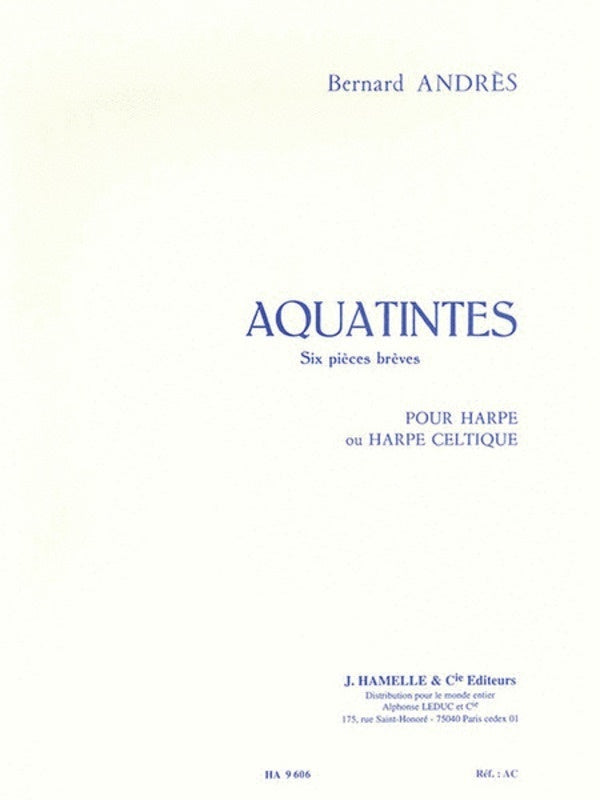 Andres - Aquatintes For Harp