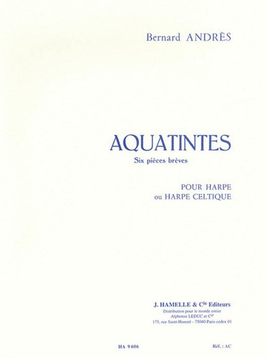 Andres - Aquatintes For Harp