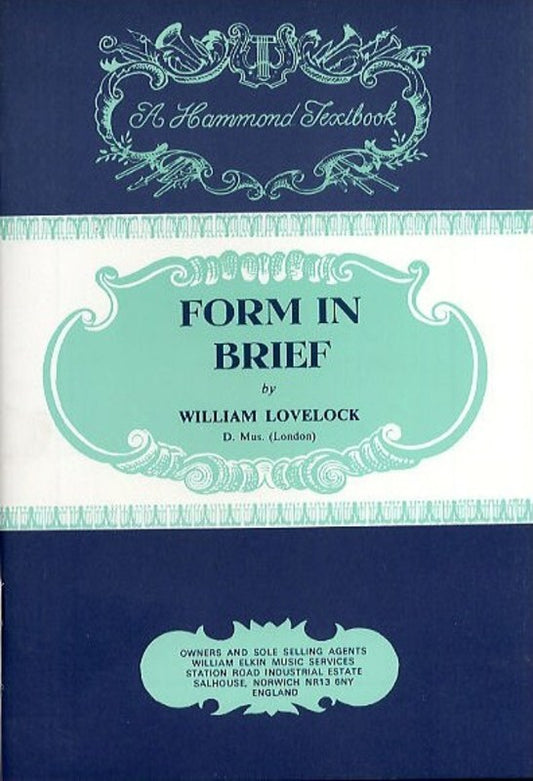Lovelock - Form In Brief