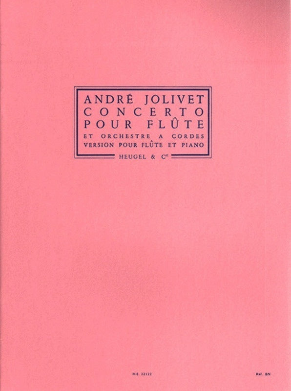Jolivet - Concerto For Flute/Piano
