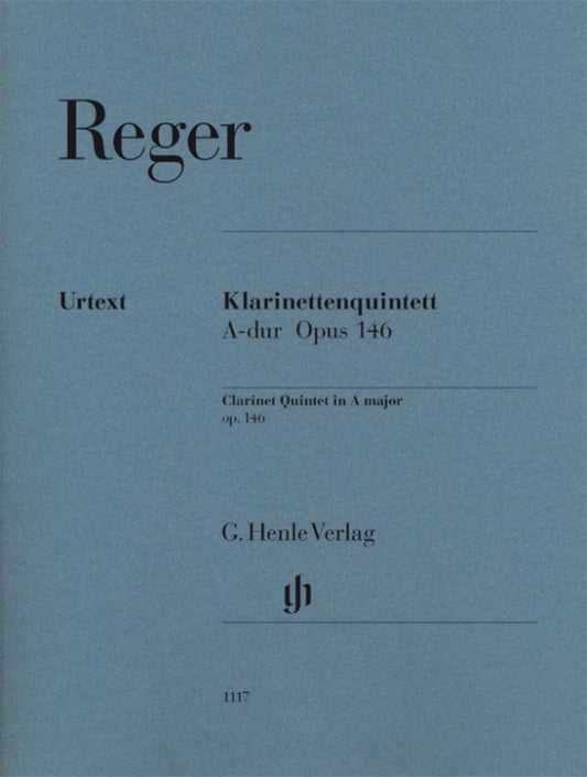Clarinet Quintet In A Major Op 146 Parts