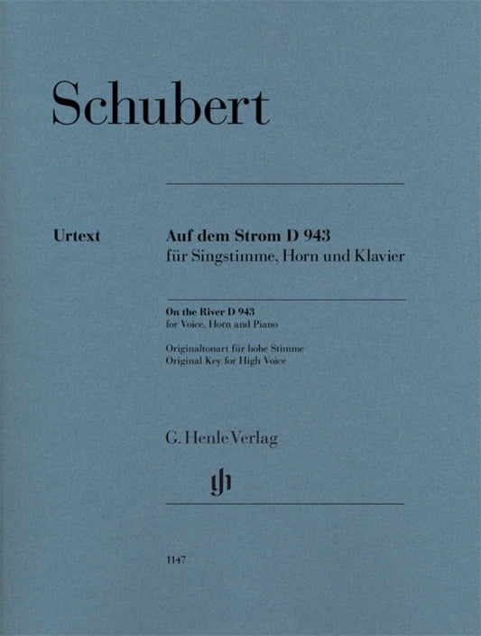 Schubert - On The River D 943 Voice/Horn/Piano