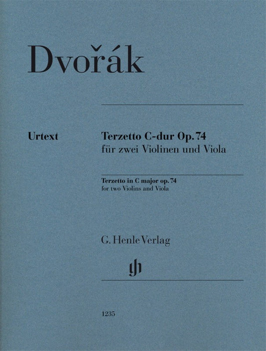 Dvorak - Terzetto C Major Op 74 Two Violins/Viola