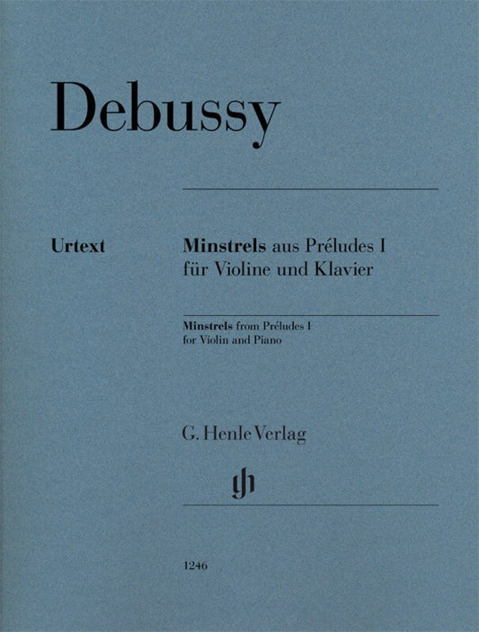 Minstrels From Preludes I For Violin & Piano