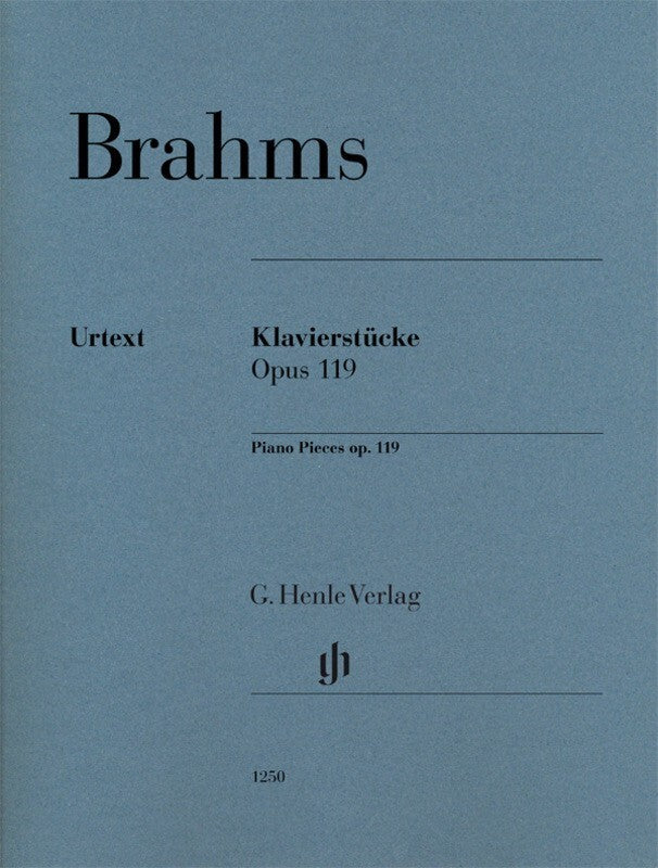 Brahms - Piano Pieces Op 119