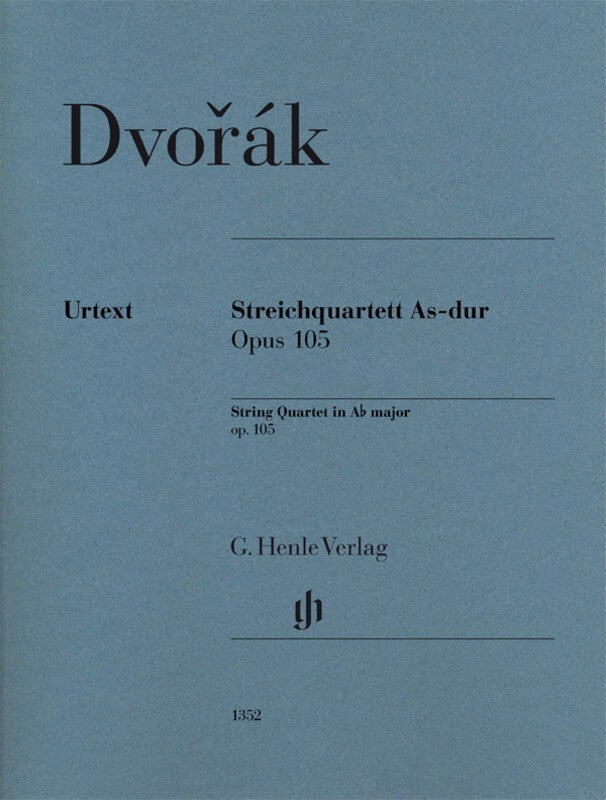 Dvorak - String Quartet A Flat Op 105 Parts