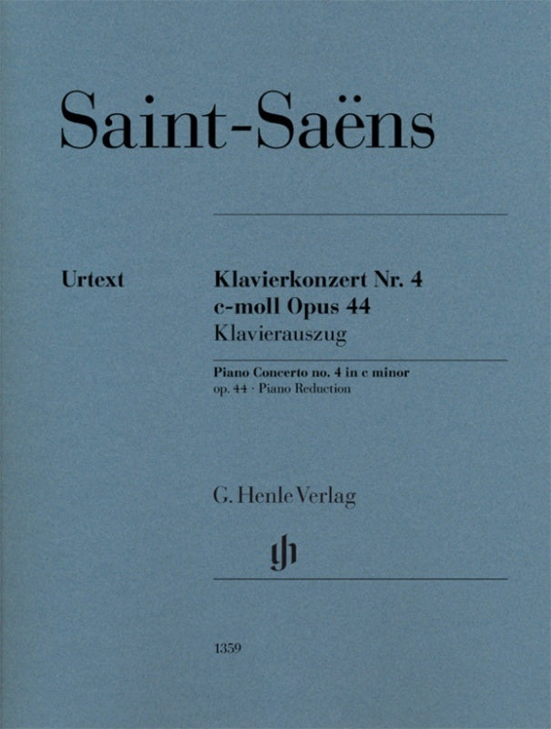 Saint-Saens - Piano Concerto No 4 C Minor Op 44 2P4H