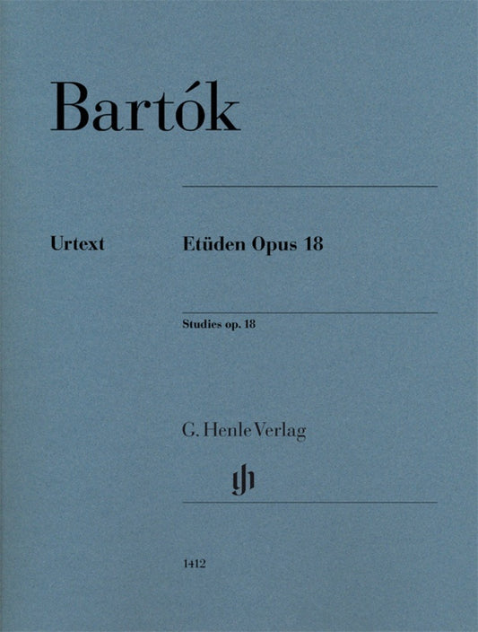 Bartok - Studies Op 18 Piano