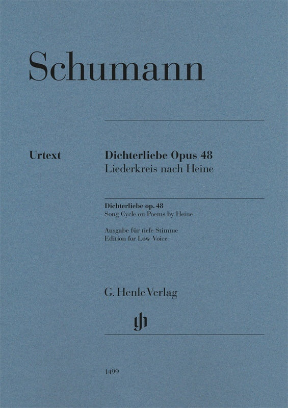 Schumann - Dichterliebe Op 48 Low Voice/Piano