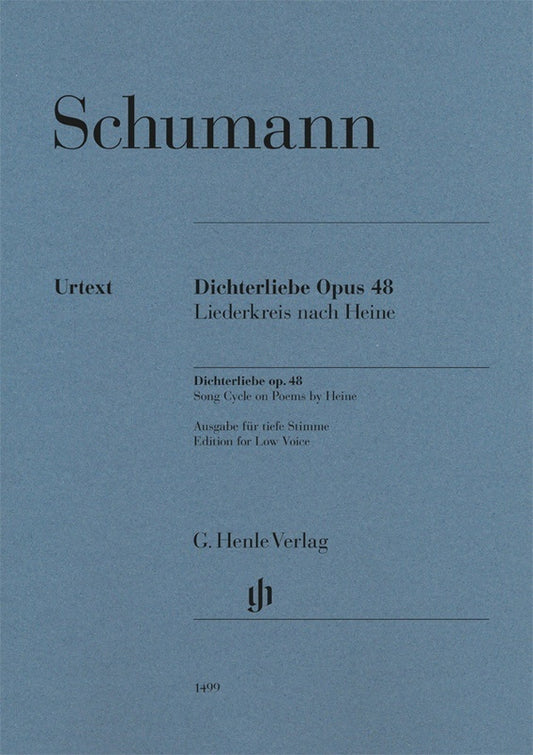 Schumann - Dichterliebe Op 48 Low Voice/Piano
