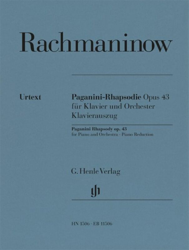 Rachmaninoff - Rhapsody On A Theme Of Paganini Op 43 2P4H