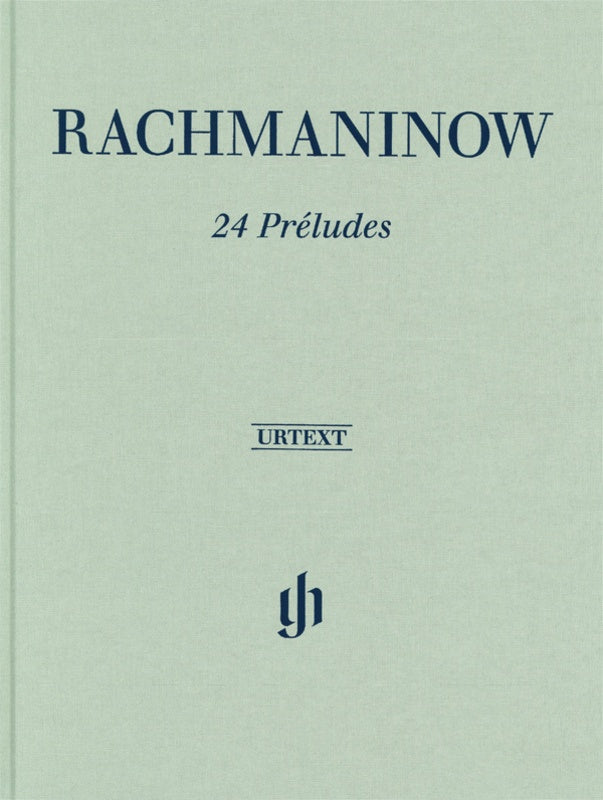 Rachmaninoff - 24 Preludes Hardcover Urtext