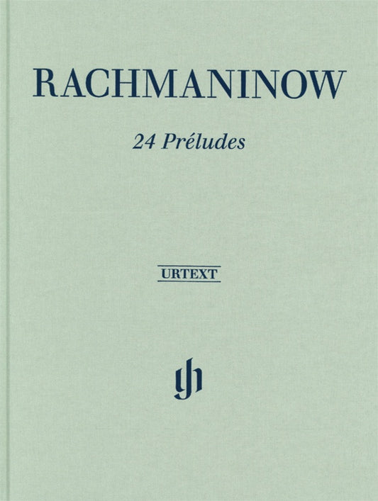 Rachmaninoff - 24 Preludes Hardcover Urtext