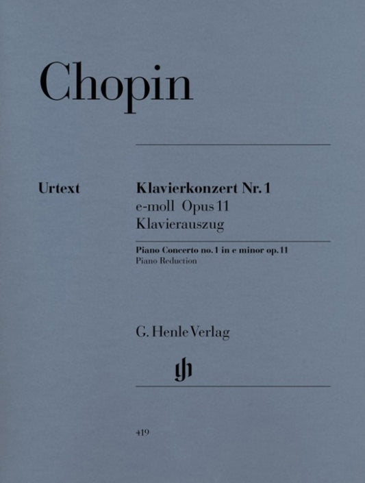 Chopin - Concerto No 1 Op 11 E Minor 2P 4H