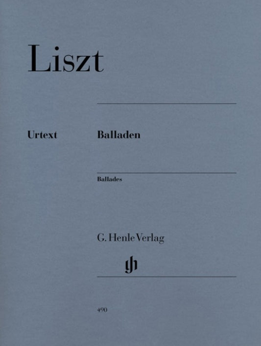 Liszt - Ballades Urtext