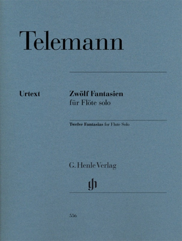 Telemann - 12 Fantasias For Flute Solo Twv 40:2-13