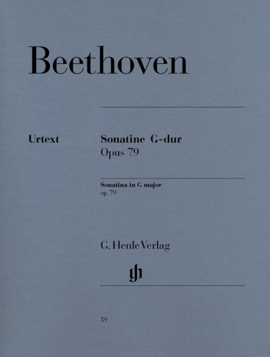 Beethoven - Sonatina (Sonata) G Major Op 79 Urtext